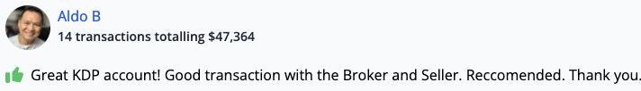 Original English review from Aldo B.